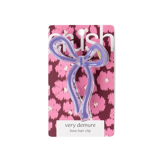 Assorted Crush™ Very Demure Bow Hair Clip, 1pc.